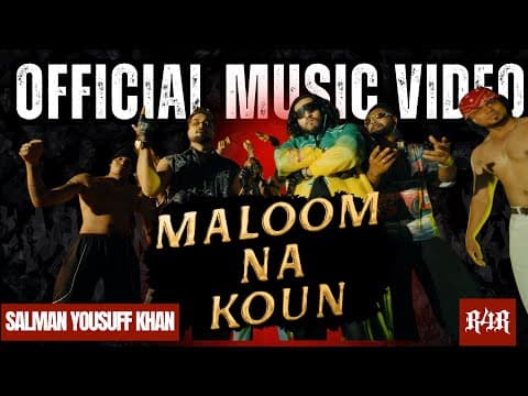 Maloom Na Koun - R4R ft Salman Yousuff Khan | | Bangalore Dakhni Rap by RIMEN4REAL music - R4R - Album Art