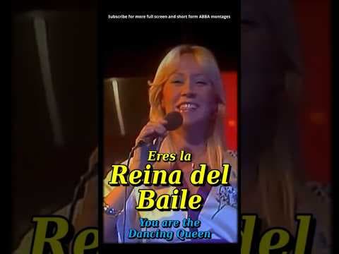 ABBA Dancing Queen Español & English Lyrics Montage Short #shortsabba #agnetha by ABBA All In 1's - Album Art