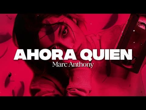 Ahora Quien by Marc Anthony - Album Art