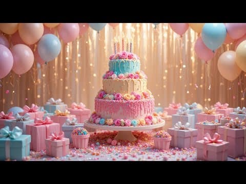 🎂 NEW HAPPY BIRTHDAY SONG 2025 🎉 | REMIX PARTY & CAKE CELEBRATION 🎈 by Happy Birthday Songs by Party-Tunes - Album Art