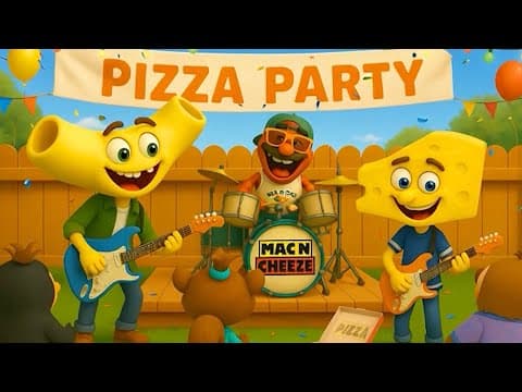 Pizza Party by Mac N Cheeze - Album Art