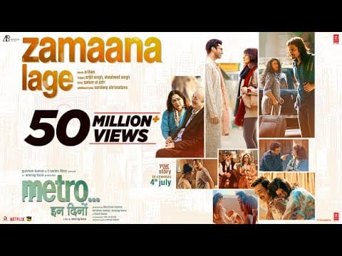 Metro…In Dino: Zamaana Lage | Anurag Basu | Pritam | Arijit Singh, Shashwat S | Bhushan Kumar by T-Series - Album Art