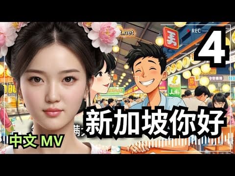 新加坡你好 | A Joyful Chinese 🎶 by Hobbymart 中文音乐 - Album Art