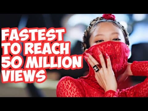 Fastest K-pop to reach 50 Million views by BLACKBLINK - Album Art