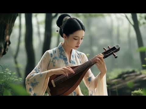 ๐ธ"Ancient Beauty Playing Traditional Chinese in Nature" ๐ถ by Cute Girl Music - Album Art