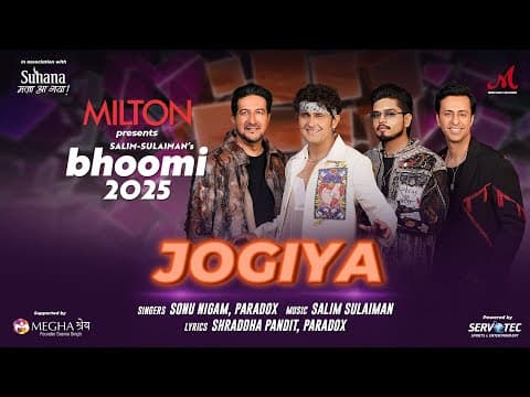 Jogiya - Bhoomi 2025 | Salim Sulaiman | Sonu Nigam | Paradox | Shraddha Pandit | Merchant Records by Salim Sulaiman Music - Album Art
