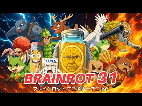 BRAINROT: Anime Opening feat. NEW Brainrot Characters | by LiBiC - Album Art