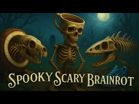 SPOOKY SCARY SKELETONS x BRAINROT EXTINCTION | by Brainrot Spaghetti - Album Art