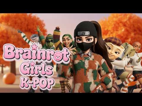 Brainrot Girls K-pop - Latte Nini by Latte Nini Pop - Album Art