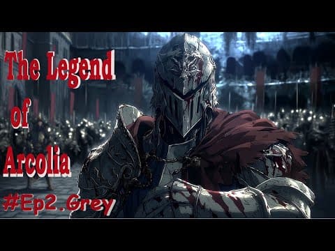 .Легенда об Арколии. Седой. AI #anime # #amv #original by FoxTau - Album Art