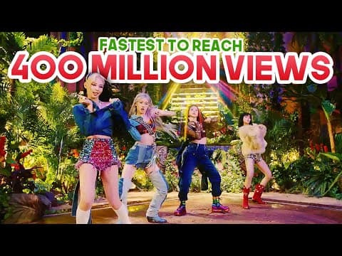 FASTEST KPOP GROUPS VIDEOS TO REACH 400 MILLION VIEWS by kpophyung - Album Art