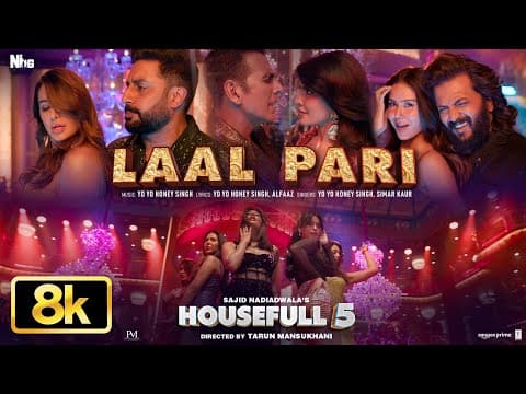 Housefull 5: Laal Pari 8K Song | Yo Yo Honey Singh | Sajid Nadiadwala | Tarun Mansukhani by T-Series - Album Art