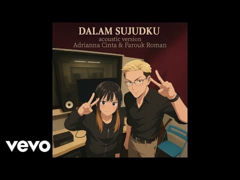 Adrianna Cinta, Farouk Roman - Dalam Sujudku | by AdriannaCinta - Album Art