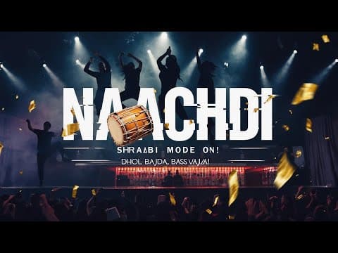 Nachdi Shraabi | Punjabi Folk x EDM Fusion | Viral Punjabi Party Song by emFluencer - Album Art