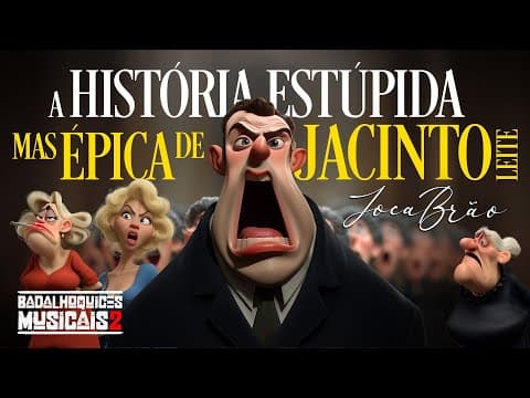 JOCA BRÃO "A História Estúpida mas Épica de Jacinto Leite" by Badalhoquices Musicais 2 - Album Art