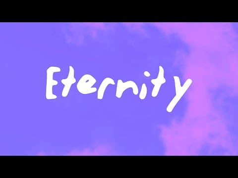Eternity by Alex Warren - Album Art