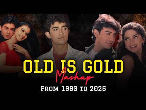 90s SRK Love Songs | Shah Rukh Khan Romantic Hits | Bollywood Nostalgia by Old Feel Mashup - Album Art