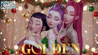 Golden Christmas Demon Hunters