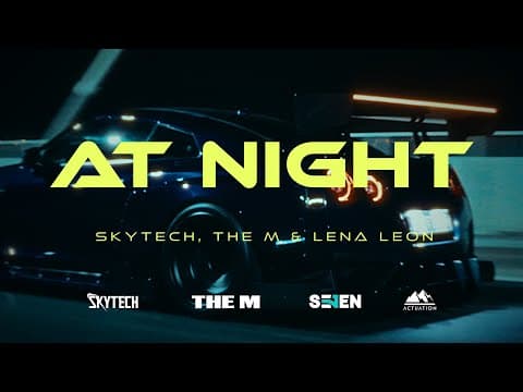 At Night by Skytech - Album Art