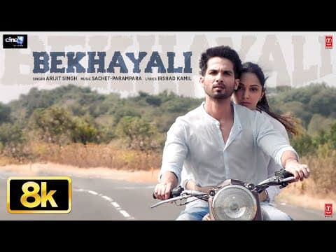 Bekhayali 8K Full Song | Kabir Singh | Arijit Singh | Shahid K,Kiara A | Sandeep V |Sachet-Parampara by T-Series - Album Art