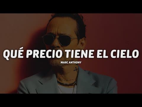Qué Precio Tiene el Cielo - Salsa Version by Marc Anthony - Album Art