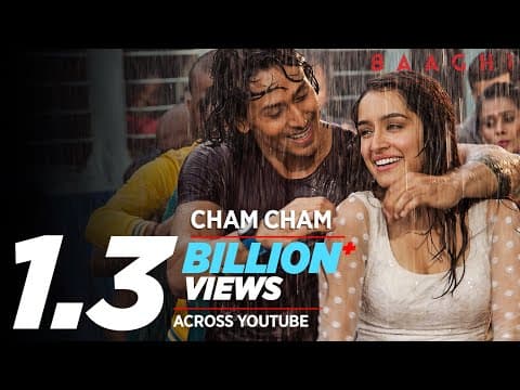 Cham Cham Full | BAAGHI | Tiger Shroff, Shraddha Kapoor| Meet Bros, Monali Thakur| Sabbir Khan by T-Series - Album Art