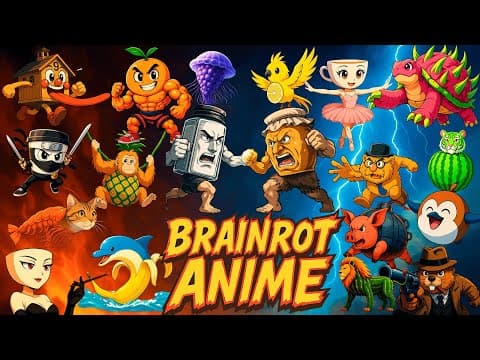 : ANIME OPENING 1 by BRAINROT BATTLE - Album Art