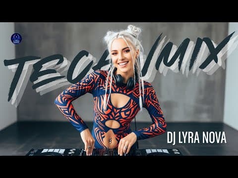 Rays of Freedom | Techno Mix 2025 by DJ Lyra Nova - Album Art