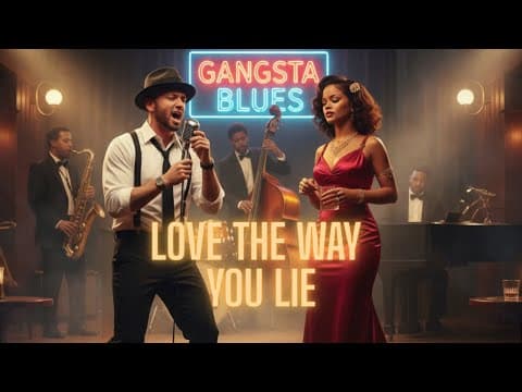 Eminem Ft. Rihanna – Love The Way You Lie - 1950’s Blues & Soul Version by Smoke & Brass - Album Art