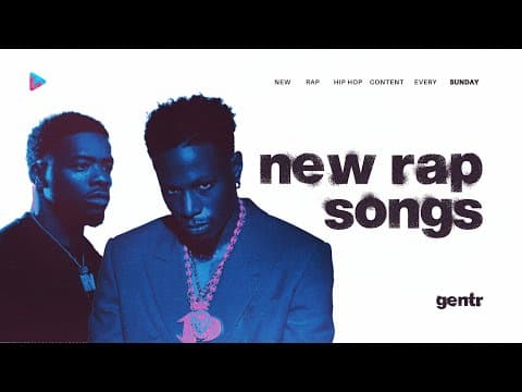 Best New Rap Songs this Week - May 25, 2025 by gentR - Album Art