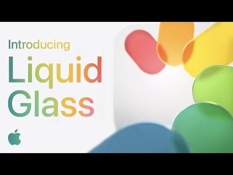 Introducing Liquid Glass | by Apple - Album Art