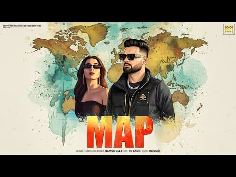 Map Heaven Gill Ft RG Cash | Latest Punjabi Song | New Punjabi Song by Motivate Music - Album Art