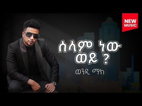'ሰላም ነው ወይ?' | ወንዲ ማክ - 'Selam New Wey?' -New Ethiopian 2025 by Wendi Mak - Album Art