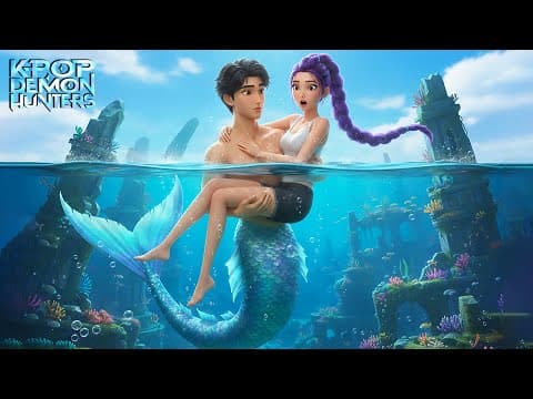 Mermaid Secret Song Kpop Demon Hunters | Animated | by Croco Beat - Album Art