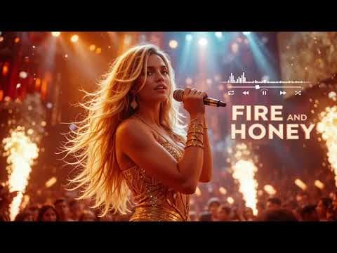 Fire and Honey – | Shakira Style Latin Pop Song 2025 | Viral Female Dance Hit by B Beats 2.0 - Album Art