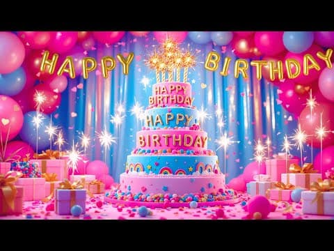 Best Happy Birthday Celebration Song 🎂 by Happy Birthday Songs by I-Wish-You - Album Art