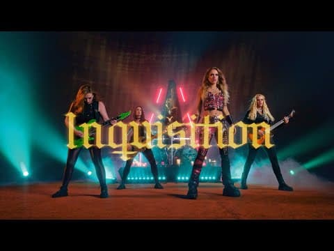 Inquisition (Official Video) | Napalm Records by BURNING WITCHES - Album Art