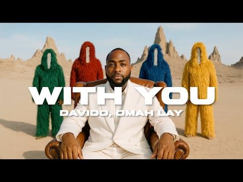 With You (feat. Omah Lay) by Davido - Album Art