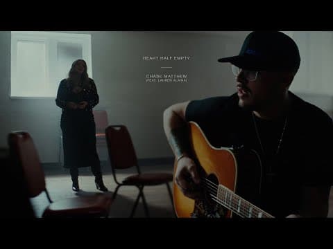 HEART HALF EMPTY (FEAT. LAUREN ALAINA) by Chase Matthew - Album Art