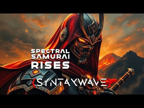 Epic Japanese | Future Bass Anthem - Spectral Samurai Rises by SyntaxWave - New Music - Album Art