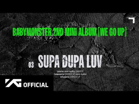 SUPA DUPA LUV by BABYMONSTER - Album Art