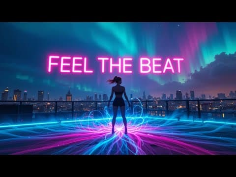 Feel The Beat | A Trance Journey Through Neon Dreams 🌌⚡ by Azur Bliss - Album Art