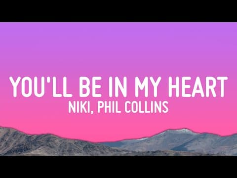 You'll Be in My Heart by NIKI - Album Art