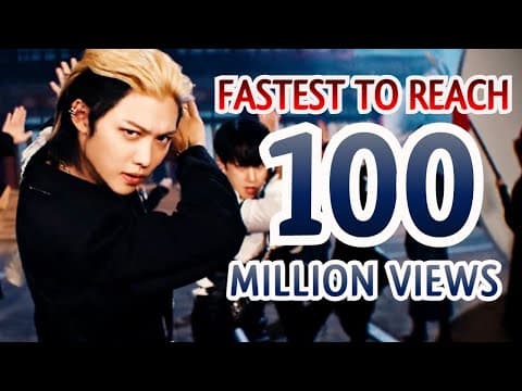 FASTEST VIDEOS TO REACH 100 MILLION VIEWS BY K-POP ARTISTS ONLY 2021 by HopeKpop - Album Art