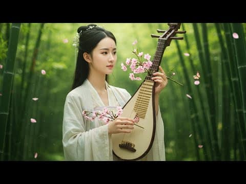 Relaxing Chinese 🍃|stress relief🌿|Mesmerizing Guzheng, Pipa, Bamboo Flute & Erhu ✨ by 3M Relaxing Music - Album Art