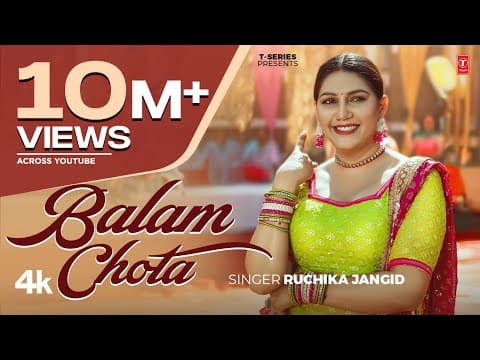 Balam Chota New Haryanvi Song 2025 | Sapna Choudhary, Ruchika Jangid | Haryanvi Gane | T-Series by T-SERIES HARYANVI - Album Art