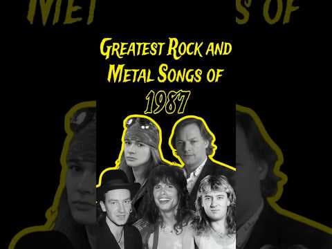 Greatest Rock and Metal Songs"1987" by Dystopia Music - Album Art