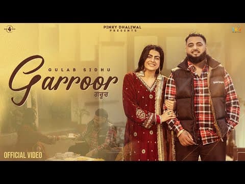 GARROOR Gulab Sidhu Ft. Mahi Sharma | Kavy Riyyaaz | New Punjabi Songs 2025 by Mad 4 Music - Album Art