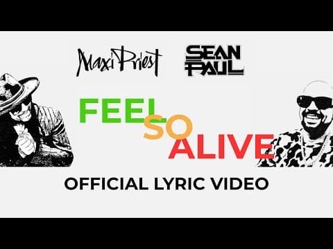Feel So Alive by Maxi Priest - Album Art