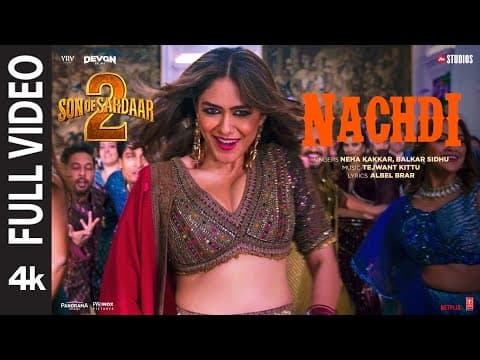 NACHDI : | Ajay Devgn | Mrunal Thakur | Neha Kakkar | SON OF SARDAAR 2 by T-Series - Album Art